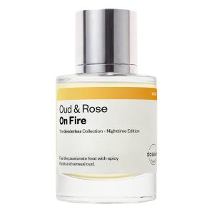 Dossier Originals , Oud & Rose on Fire , Smoky Floral Oud - Unisex EDP | 1.7 fl oz (50ml)